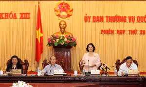 Bế mạc phiên họp thứ 29 Ủy ban Thường vụ Quốc hội
