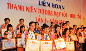 Tuyên dương 40 thanh niên dạy tốt - học tốt