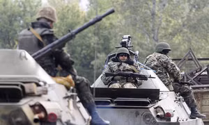  Chính quyền Ukraine và phe li khai thiết lập vùng phi quân sự