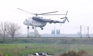 Thêm một trực thăng Ukraine bị bắn rơi 