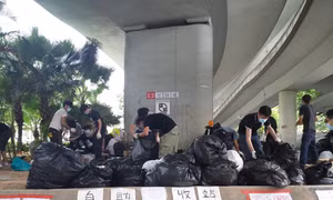 Hong Kong: Những hình ảnh hiếm thấy từ một cuộc biểu tình