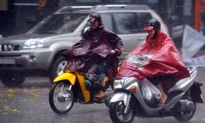 Đầu tuần, Bắc Bộ và Nam Bộ mưa dông