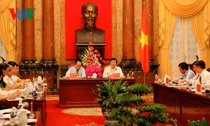 Chủ tịch nước làm việc với Liên đoàn Luật sư Việt Nam