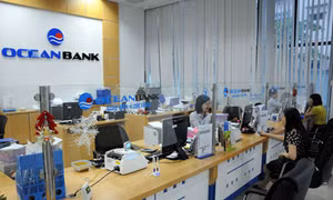 Không có biến động trong giao dịch ở OceanBank 