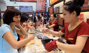Giá vàng trong nước tăng nhẹ trở lại 