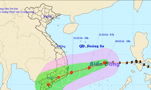 Tin bão khẩn cấp - cơn bão số 5