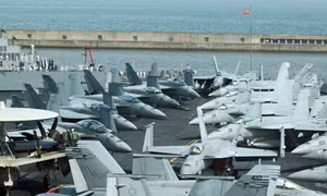 Triều Tiên phóng tên lửa đáp trả tập trận chung Mỹ-Hàn