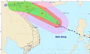 Bão số 2 có khả năng mạnh thêm 