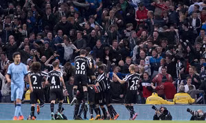 Manchester City thua đau tại Cúp Liên đoàn