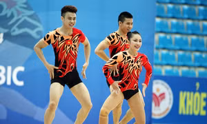 Đại hội TDTT toàn quốc lần thứ VII: Khai mạc môn Sport Aerobic 