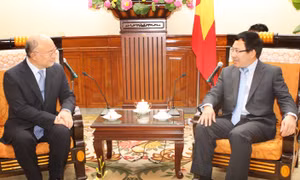 Phó Thủ tướng Phạm Bình Minh tiếp Tổng Giám đốc IAEA 