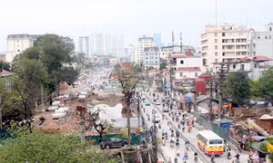 Hà Nội chính thức lên tiếng vụ “bẻ cong đường Trường Chinh”