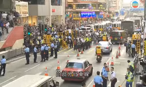 Cảnh sát Hong Kong ra tay giải tỏa đường phố Mong Kok