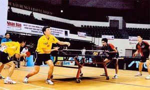Giải vô địch bóng bàn toàn quốc báo Nhân dân 2014