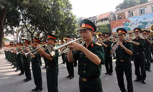 Đoàn nghi lễ Quân đội: nghệ sĩ - chiến sĩ làm nhiệm vụ đặc biệt