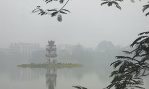 Khí lạnh về gây mưa nhiều nơi