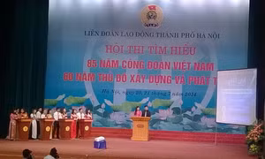 Hội thi “85 năm công đoàn Việt Nam – 60 năm thủ đô xây dựng và phát triển”
