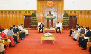 Thủ tướng Nguyễn Tấn Dũng tiếp lãnh đạo Hội Quy hoạch Phát triển đô thị