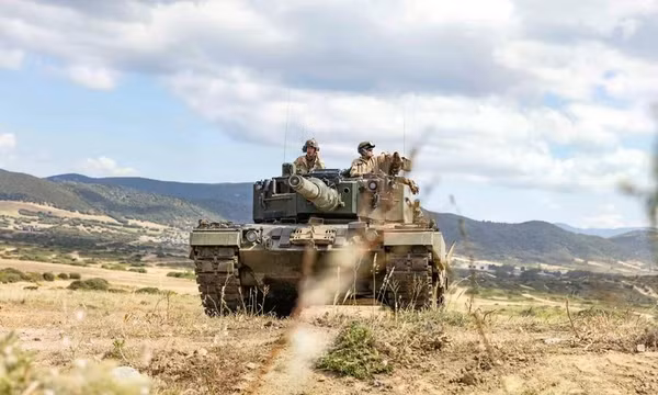 Xe tăng Leopard 2. Ảnh: Wikimedia Commons