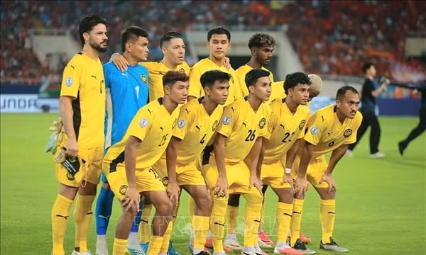 Đội tuyển quốc gia Malaysia tại ASEAN Cup 2026. Ảnh: Minh Quyết/TTXVN
