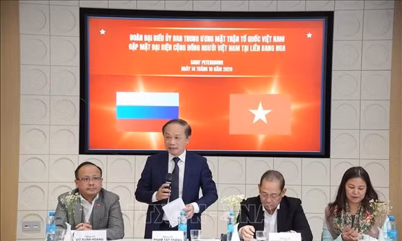 Nền tảng vững chắc của cộng đồng người Việt tại St. Petersburg (Nga)