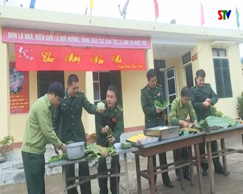 Tết của những người lính quân hàm xanh ảnh 1