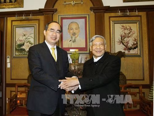 Chúc Tết các đồng chí nguyên lãnh đạo Đảng, Nhà nước ảnh 2