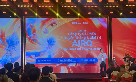 KIDO ra mắt hệ sinh thái AIRO kết nối giải trí với thương mại số