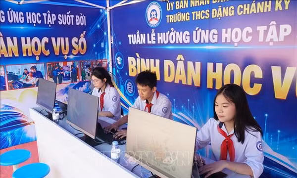 Lan tỏa mạnh mẽ thông điệp về xã hội học tập với tinh thần 'thực học, thực hành'