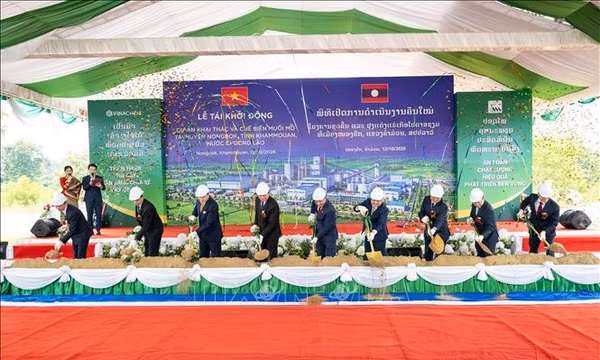 Tái khởi động dự án khai thác và chế biến muối mỏ Kali tại Lào