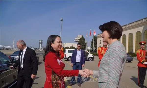 Phó Chủ tịch nước Võ Thị Ánh Xuân thăm chính thức Gruzia thúc đẩy hợp tác