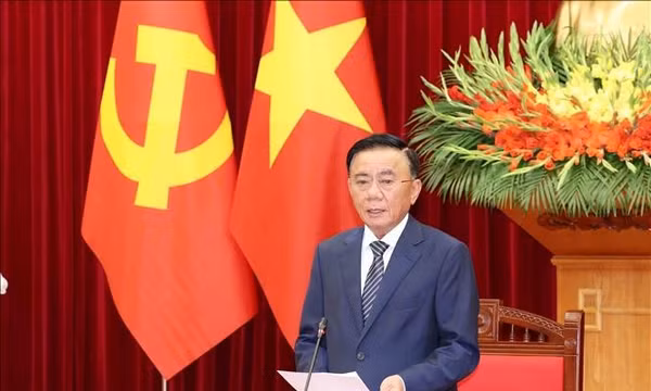Thường trực Ban Bí thư Trần Cẩm Tú tiếp Đoàn lãnh đạo trẻ Đảng Nhân dân Campuchia