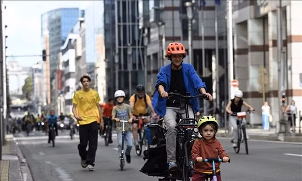 Ngày không ô tô tại Bỉ: Cơ hội thay đổi thói quen di chuyển