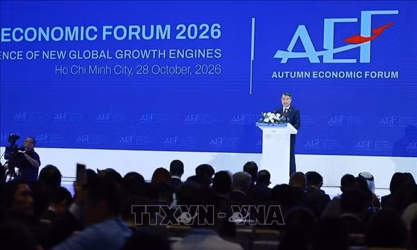 Thủ tướng Lê Minh Hưng dự Diễn đàn Kinh tế Mùa thu 2026