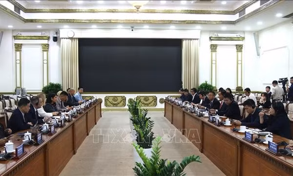 Doanh nghiệp công nghệ, năng lượng Hoa Kỳ tìm hiểu cơ hội đầu tư tại TP Hồ Chí Minh