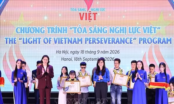 Tuyên dương 26 thanh niên khuyết tật tiêu biểu 'Tỏa sáng Nghị lực Việt' 2026