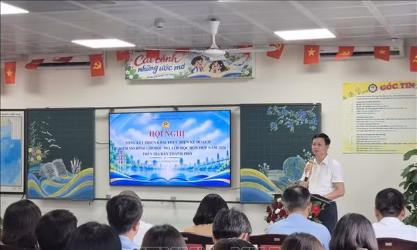Mô hình lớp học mở: Ứng dụng công nghệ kết nối các nguồn lực