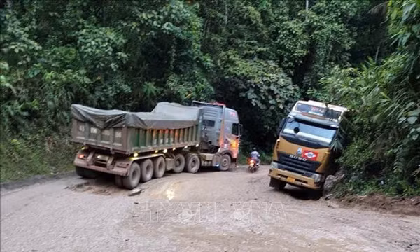 Đà Nẵng cấm xe ô tô tải từ 4 trục trở lên đi lại trên quốc lộ 14D