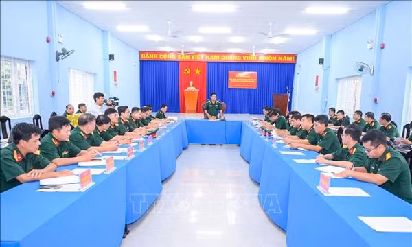Quân sự địa phương phối hợp bảo vệ vững chắc biên giới