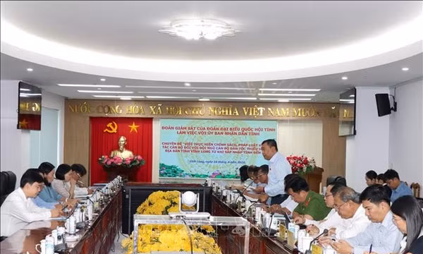 Vĩnh Long: Xây dựng 'bản đồ nguồn cán bộ dân tộc thiểu số' trong 3-5 năm tới