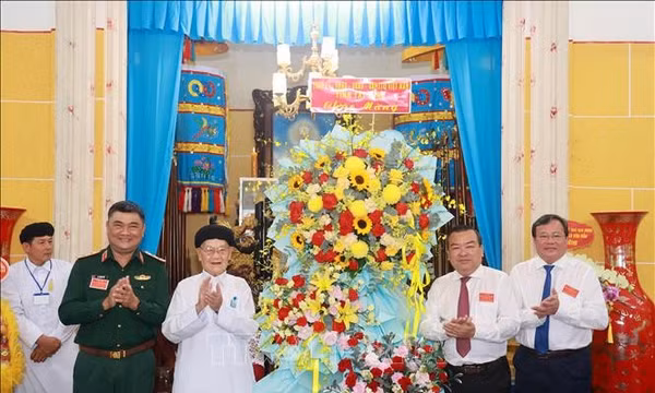 Đại lễ Hội yến Diêu Trì Cung: Giữ gìn nét văn hóa, tín ngưỡng Cao Đài
