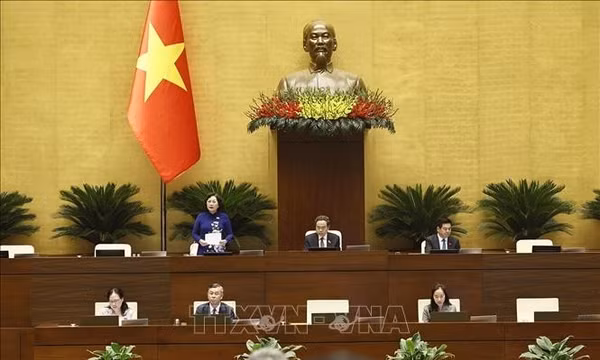 Quốc hội thảo luận về các dự án luật kinh tế - thương mại - tài chính