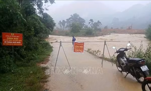 Thanh Hóa cảnh báo 74 xã nguy cơ lũ quét, sạt lở