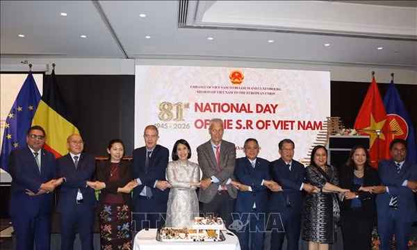 Quan hệ Việt Nam - Bỉ có xung lực phát triển rõ nét
