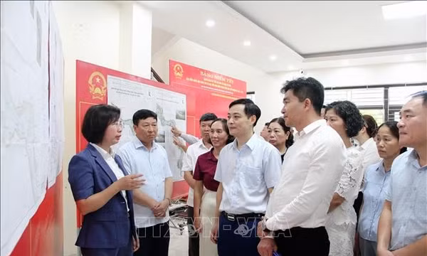 Lắng nghe ý kiến nhân dân từ những điểm trưng bày quy hoạch