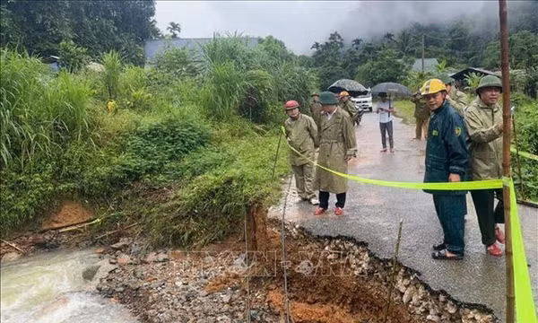 Thanh Hóa cảnh báo nguy cơ lũ quét, sạt lở và sụt lún tại 76 xã