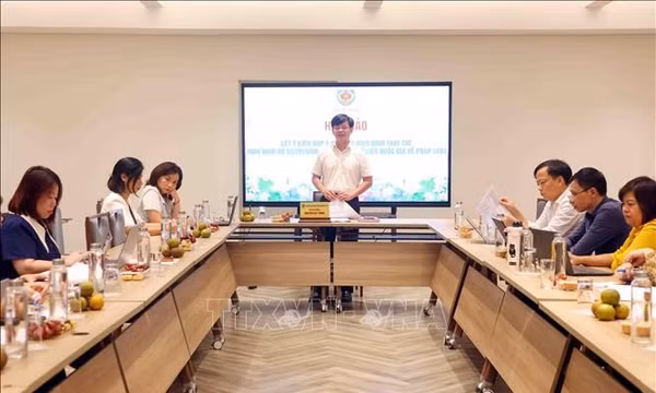 Xây dựng cơ sở dữ liệu pháp luật quốc gia thành hạ tầng dữ liệu chung