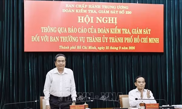 Chủ tịch Quốc hội Trần Thanh Mẫn: Phân cấp nhưng không được dẫn tới phân tán trách nhiệm