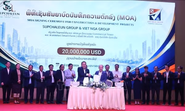 Thúc đẩy kết nối kinh tế Việt Nam - Lào