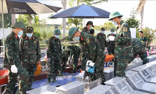 Đồng Tháp: Phấn đấu hoàn thành lấy mẫu hài cốt liệt sĩ trong tháng 10 
